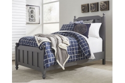Cottage View Youth Bed (Dark Gray)